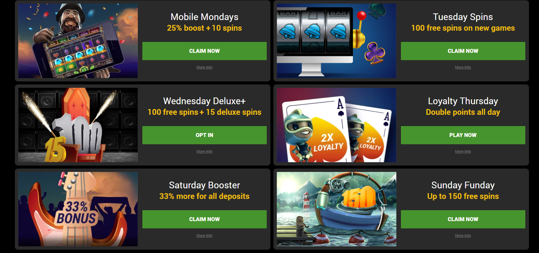gowild casino daily promotions