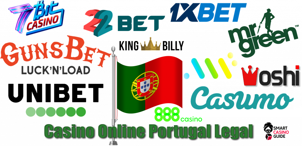 Casino Online Portugal Legal, casinos online logotypes, Portugal flag