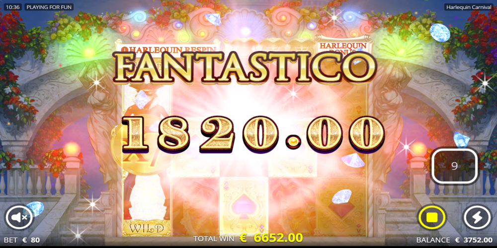 Harlequin Carnival slot game Win Harlequin Carnival slot game Win