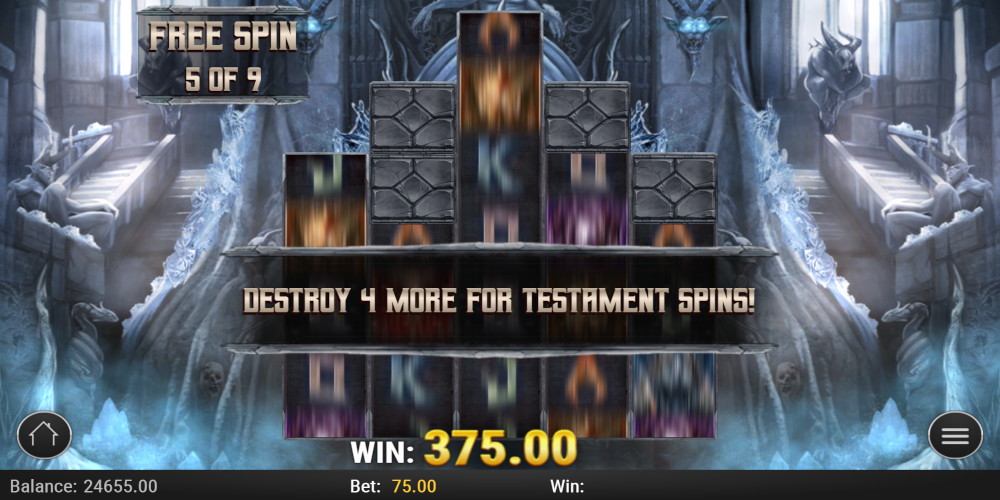 Testament casino slot game Free Spins