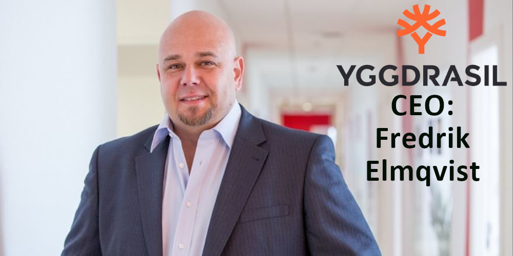 Fredrik Elmqvist is CEO Yggdrasil Gaming Fredrik Elmqvist is CEO Yggdrasil Gaming