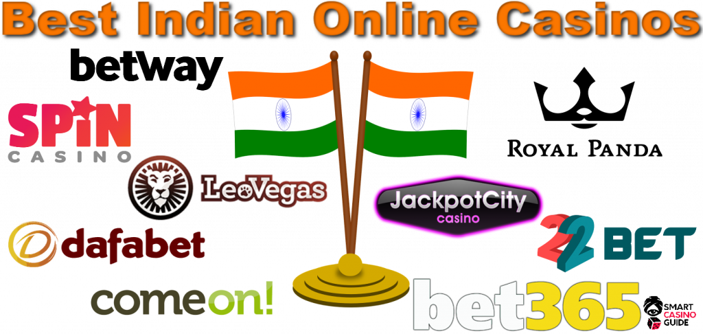best Indian online casinos with logotypes