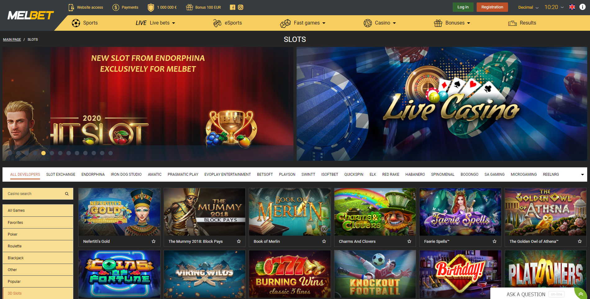 melbet 3d slots book of merlin 777 burning wins viking wilds the golden owl of athena platooners