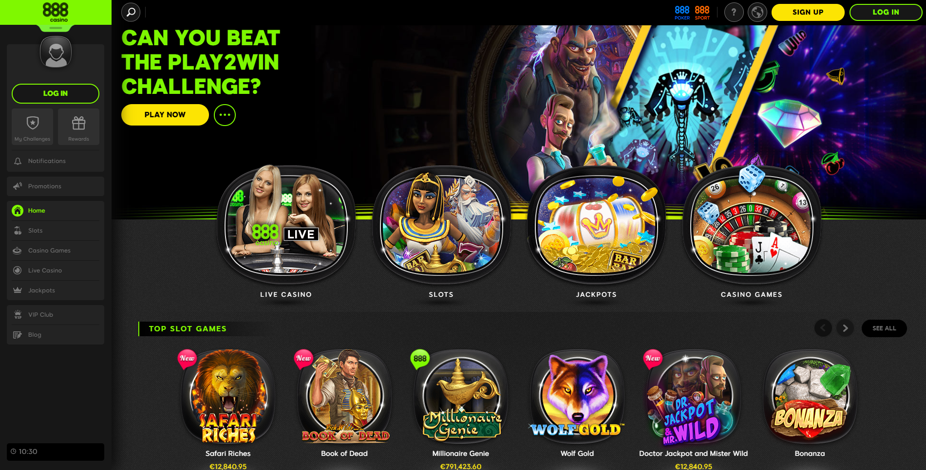 888 online casino online website front page slots live casino jackpots games book of dead safari riches jackpot mr wilds bonanza