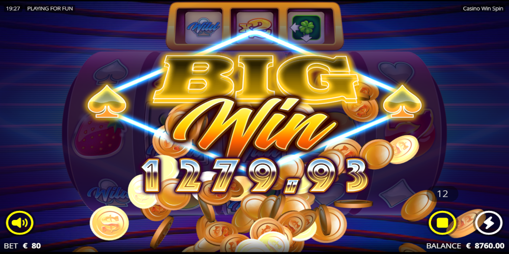 Casino Win Spin slot game Big Win