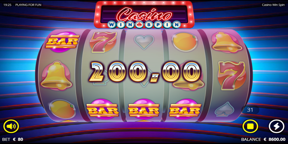 Casino Win Spin slot game Gameplay