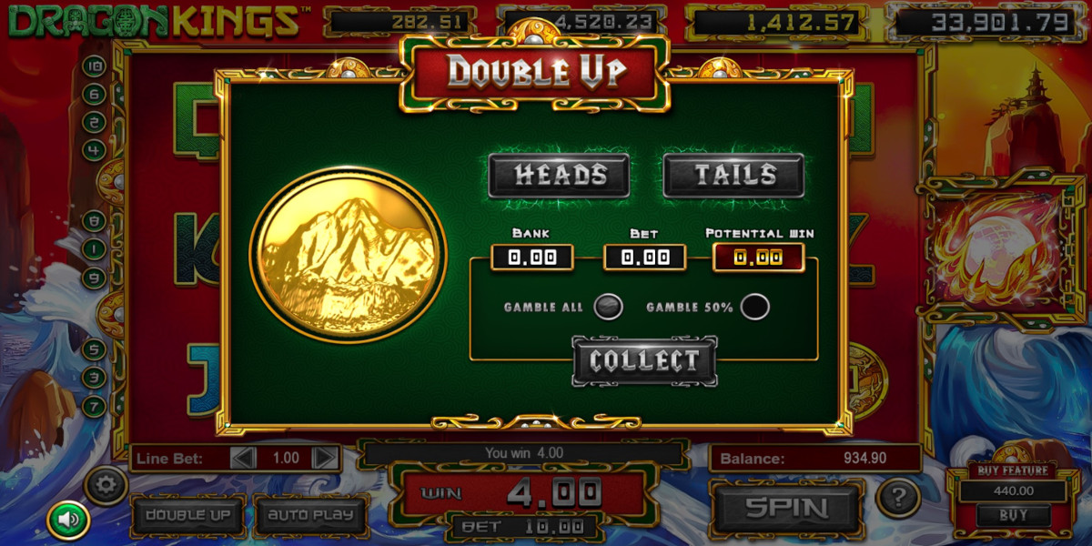 Dragon Kings slot game Gamble feature let you double your Win Dragon Kings slot game Gamble feature let you double your Win