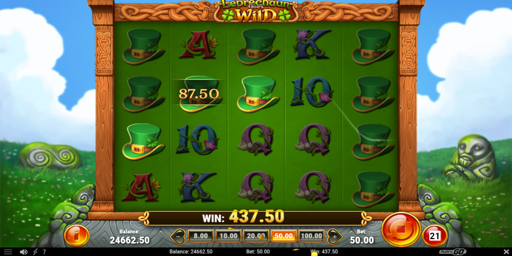 Leprechaun Goes Wild slot game Win