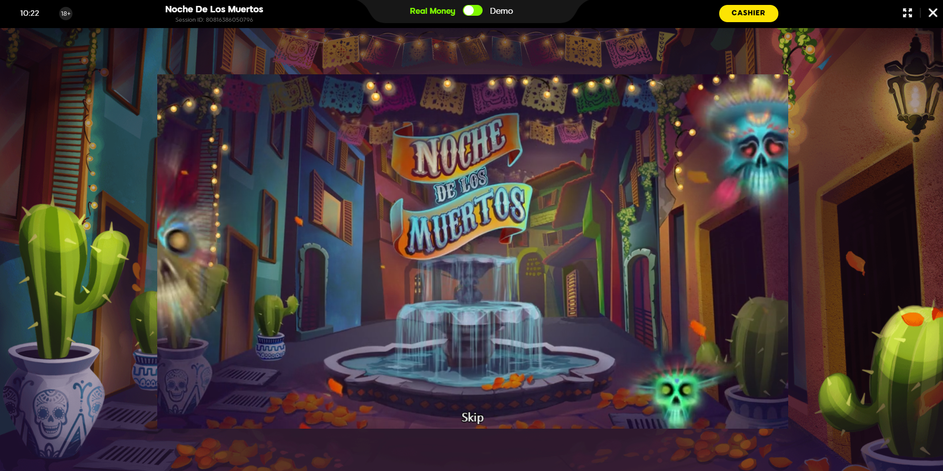 888 casino slots noche de los muertos jackpot 888casino real money blue skull carnival