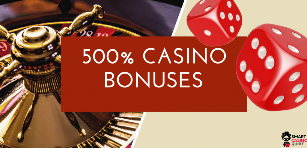 500% Casino Bonus [Jahr] - Roulette, Dice