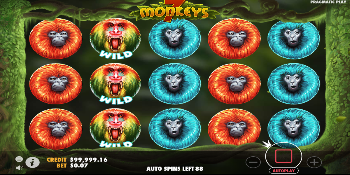 7 Monkeys slot game Wild Symbols Win 7 Monkeys slot game Wild Symbols Win