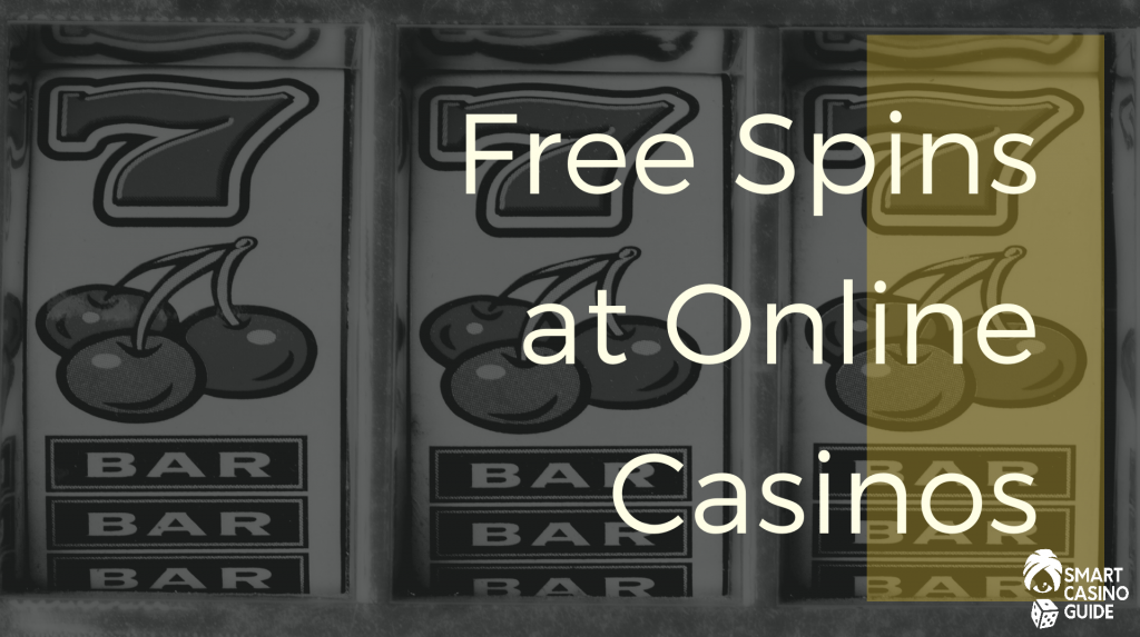 Free Spins at Online Casinos - with Free Spins Jackpot in Background