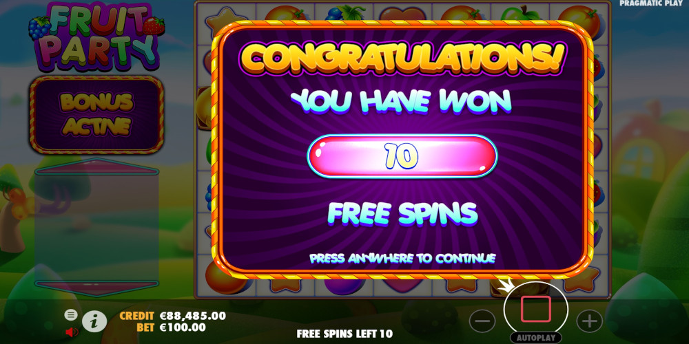 Try slot DEMO Fruit Party Bonus buy free spins by Pragmatic Play Try slot DEMO Fruit Party Bonus buy free spins by Pragmatic Play