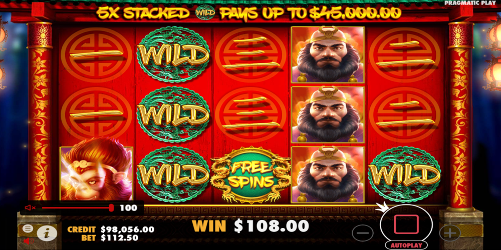 Journey to the West slot machine Wild &amp; Free Spins