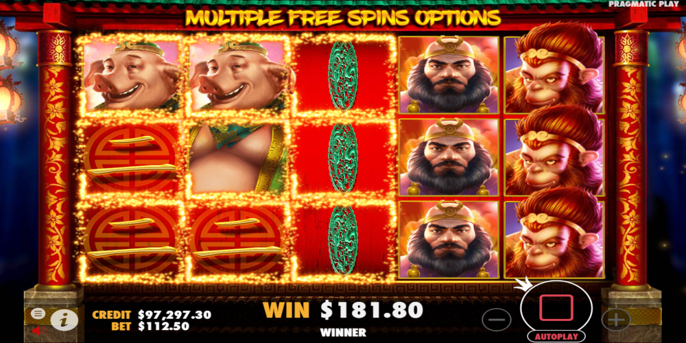 Journey to the West online slot game Win