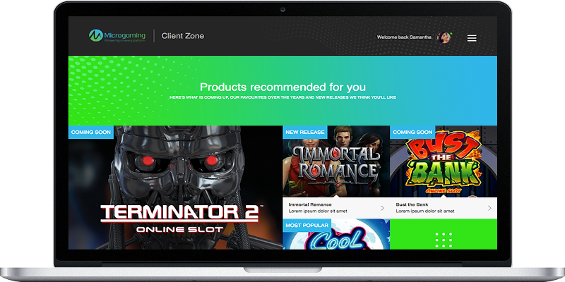 Microgaming client zone Microgaming client zone