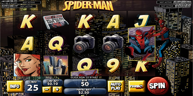 Spiderman slot machine game gameplay Spiderman slot machine game gameplay