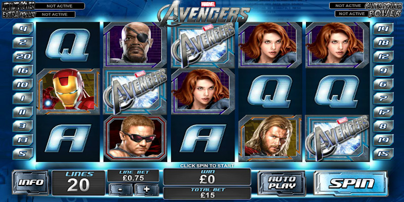 The Avengers are one of the most popular Marvel online slots The Avengers are one of the most popular Marvel online slots