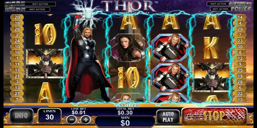 Thor Slots von Marvel Slots Casino