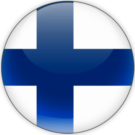 Finland Flag - Round Shape