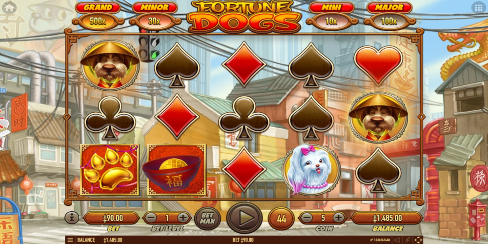 Play online Fortune Dogs slot machine DEMO - Gameplay Play online Fortune Dogs slot machine DEMO - Gameplay
