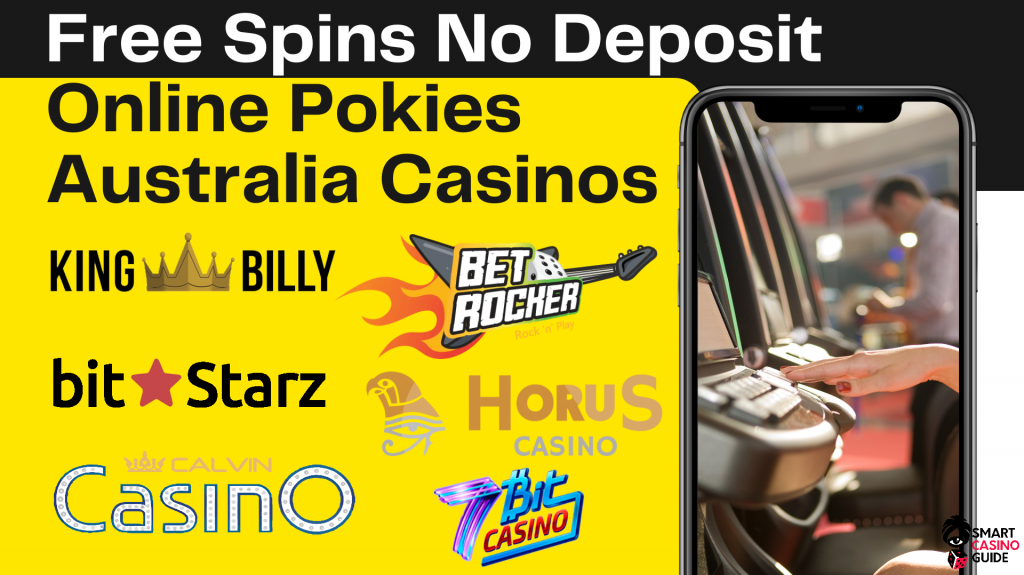 Free Spins No Deposit Online Pokies Australia Casinos with Logotypes