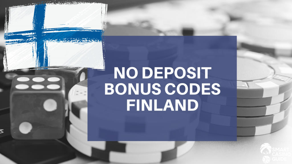 No Deposit Bonus Codes Finland - Flag, Casino Chips, Dice, Computer