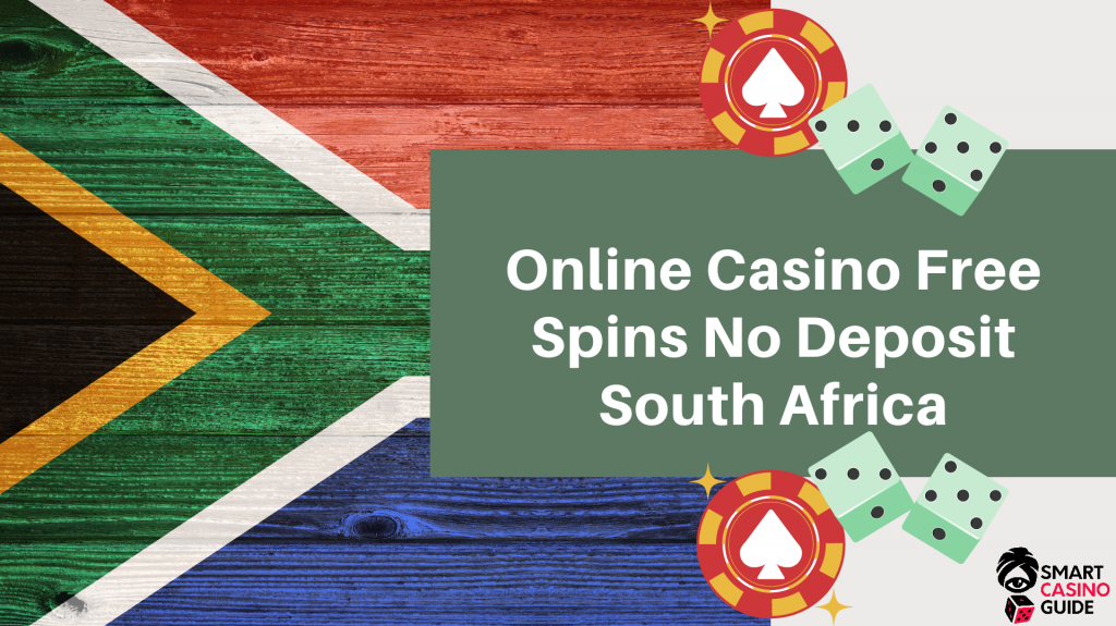 Online Casino Free Spins No Deposit South Africa - Poker Chips, Dice, ZA Flag