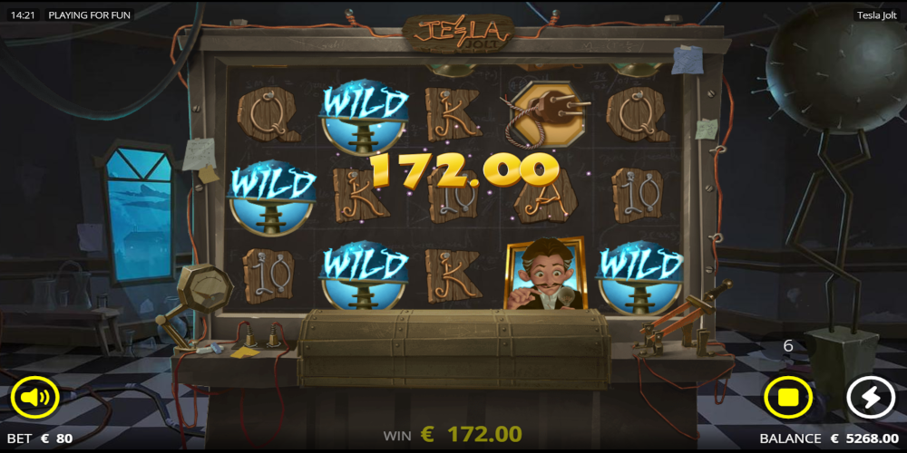 Tesla Jolt slot game Gameplay
