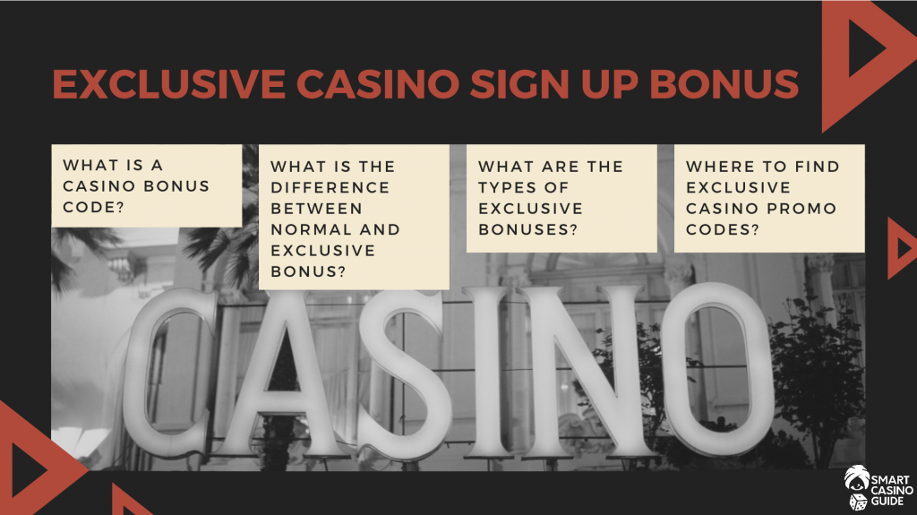Questions for Exclusive Casino Sign Up Bonus - CASINO sign
