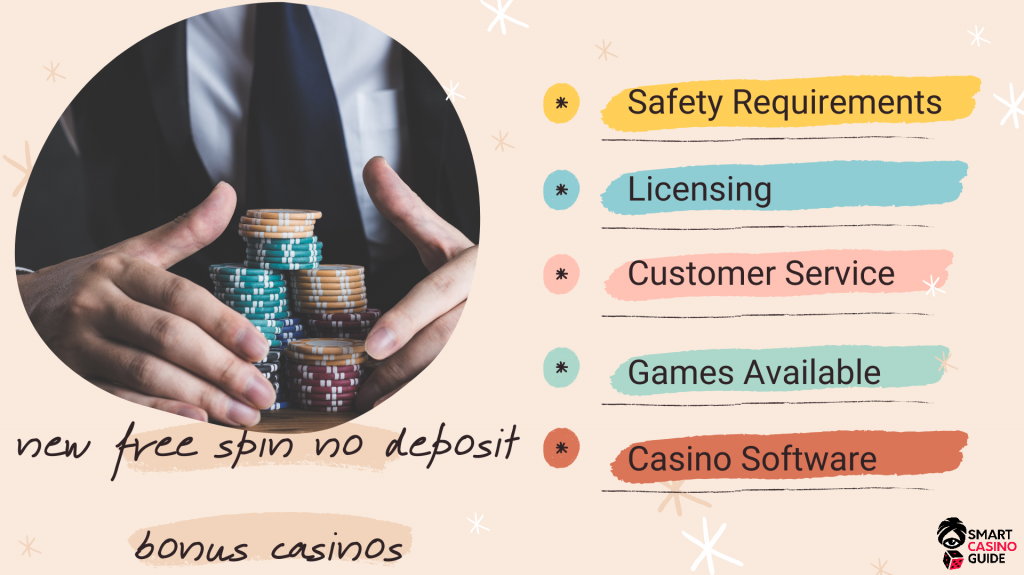 How to Choose New Free Spin No Deposit Bonus Casinos - Casino Chips