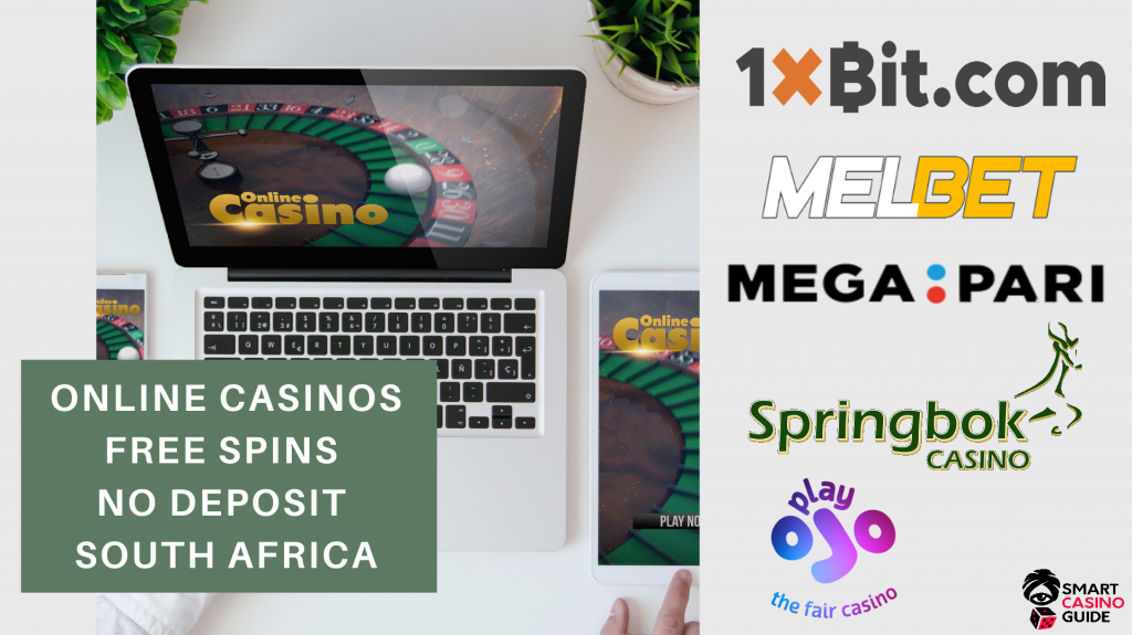 Online Casinos Free Spins No Deposit South Africa - Casinos logos, PC, Mobile, Tablet
