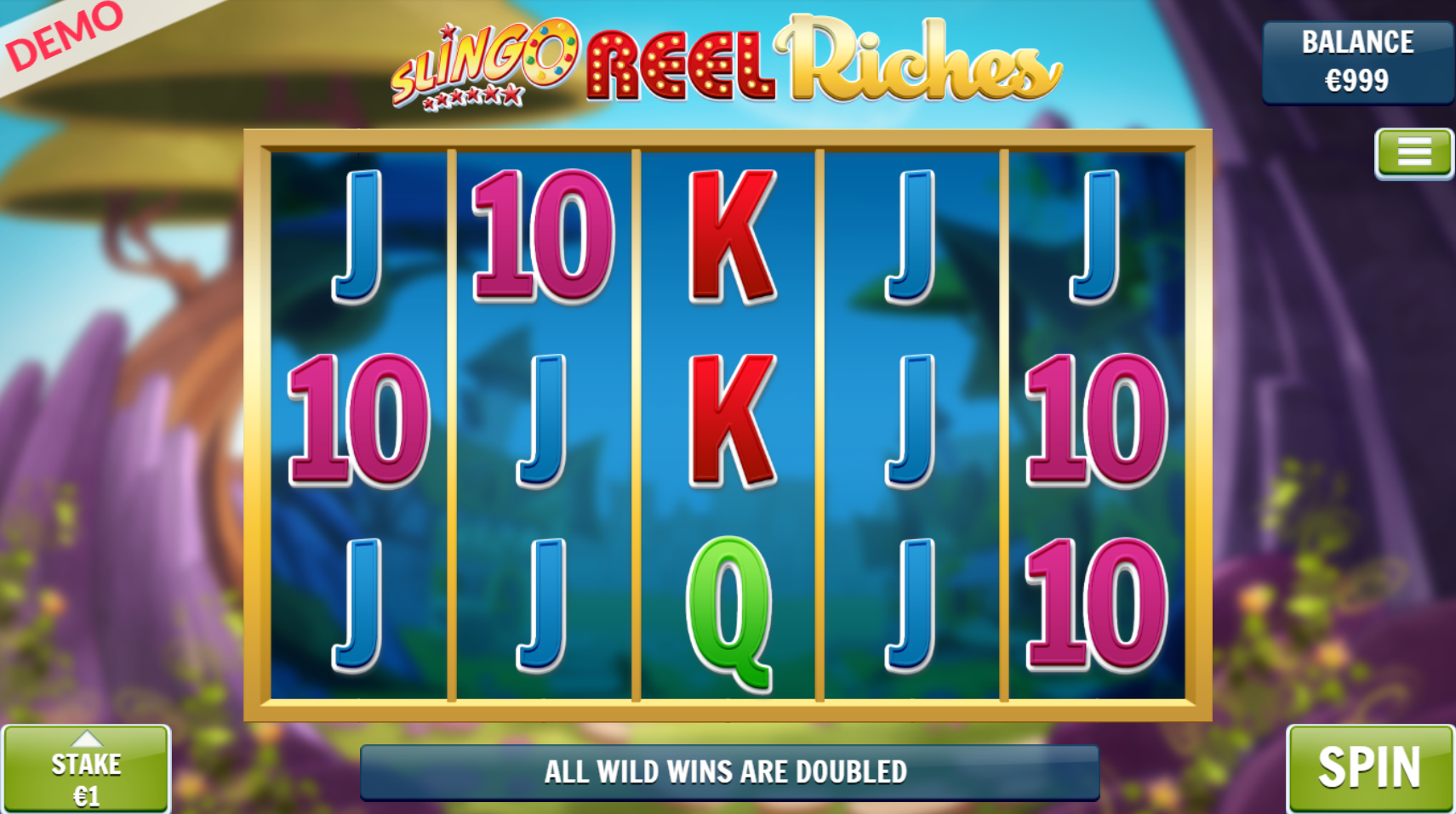slingo reel riches slot machine