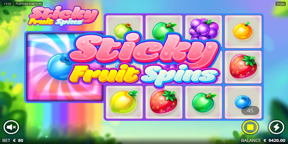 Fruits slot machine Sticky Fruit Spins