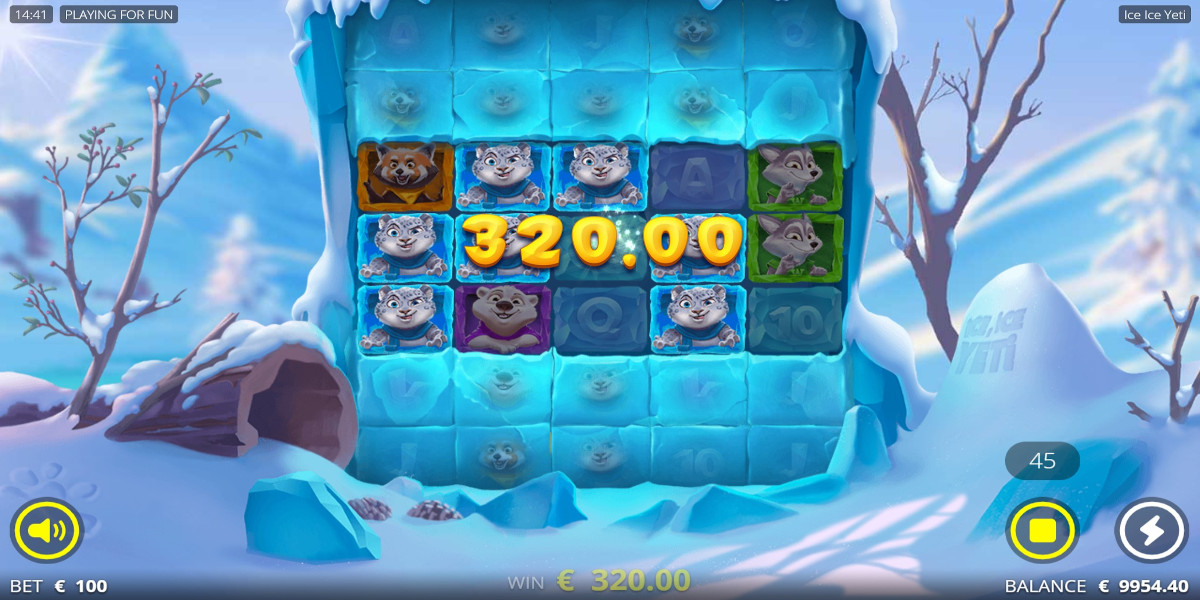 Ice Ice Yeti slot game Big Win