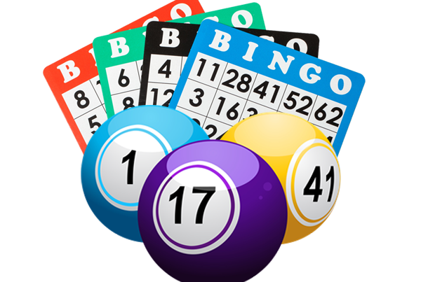 Bingo-Spielkarten und Bälle_600x424