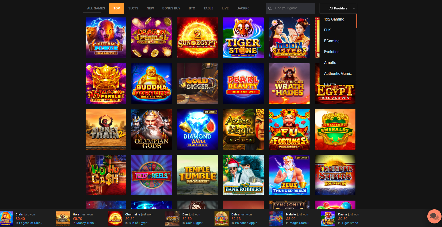 levelup casino games slots