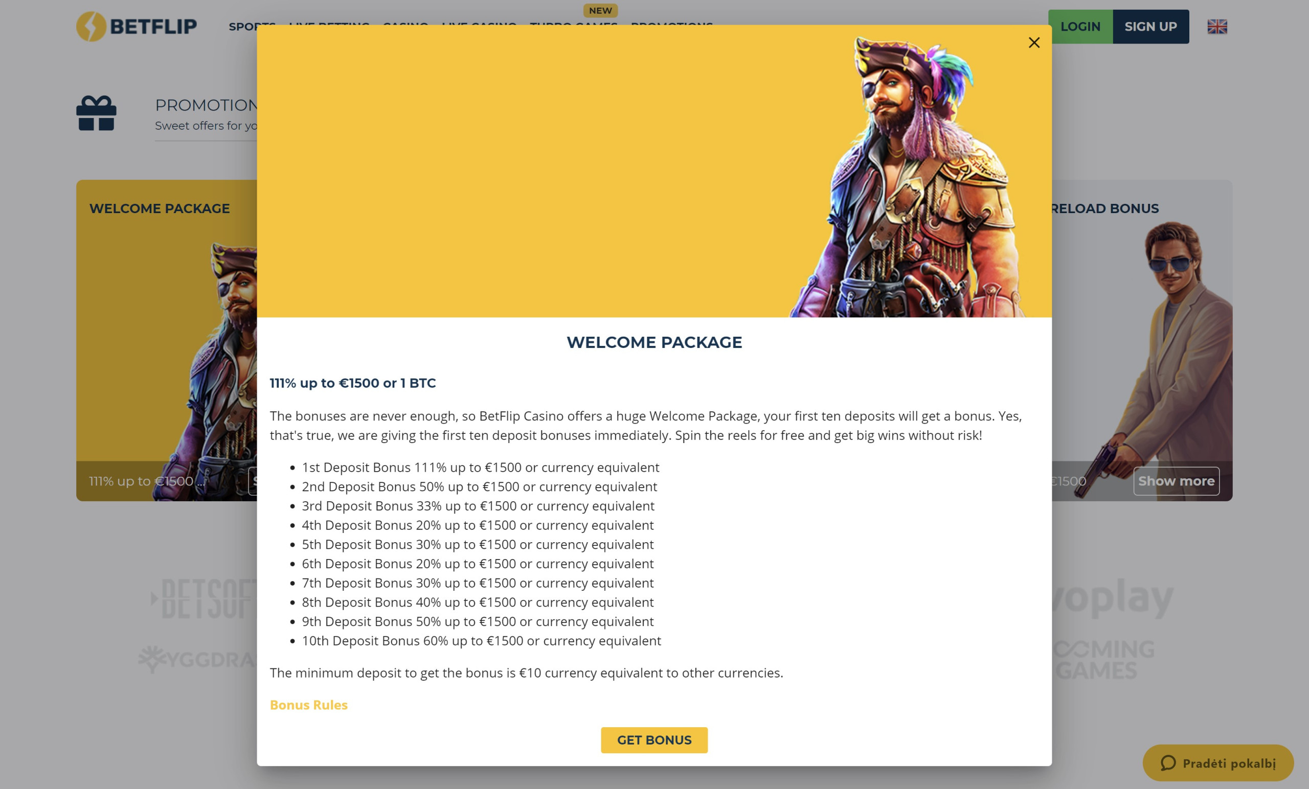 betflip casino no deposit bonus welcome package betflip casino no deposit bonus welcome package