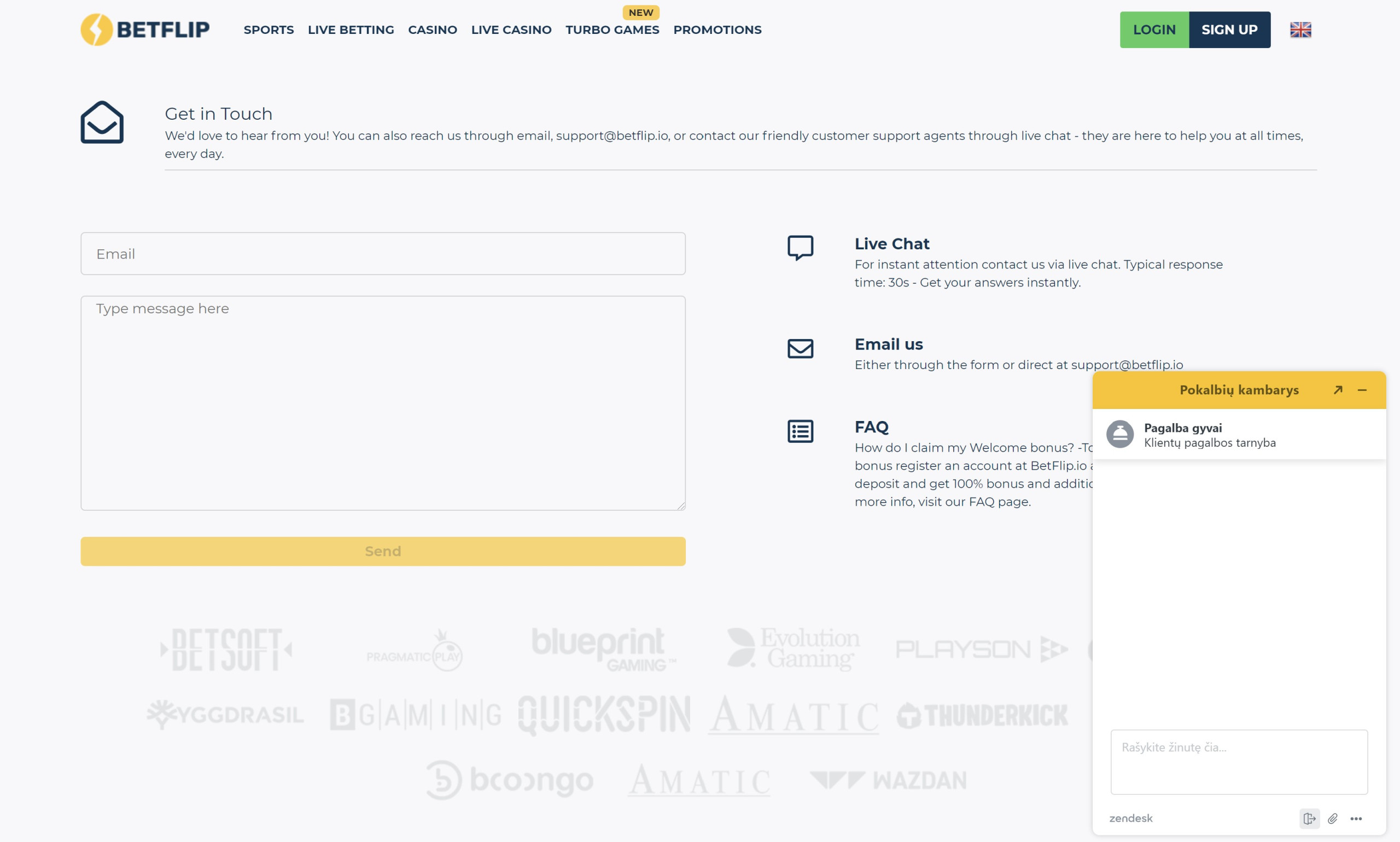 betflip customer support live chat betflip customer support live chat