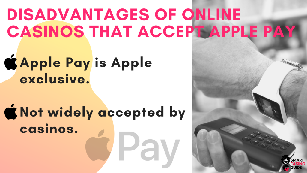 2 Disadvantages of online casinos that accept apple pay