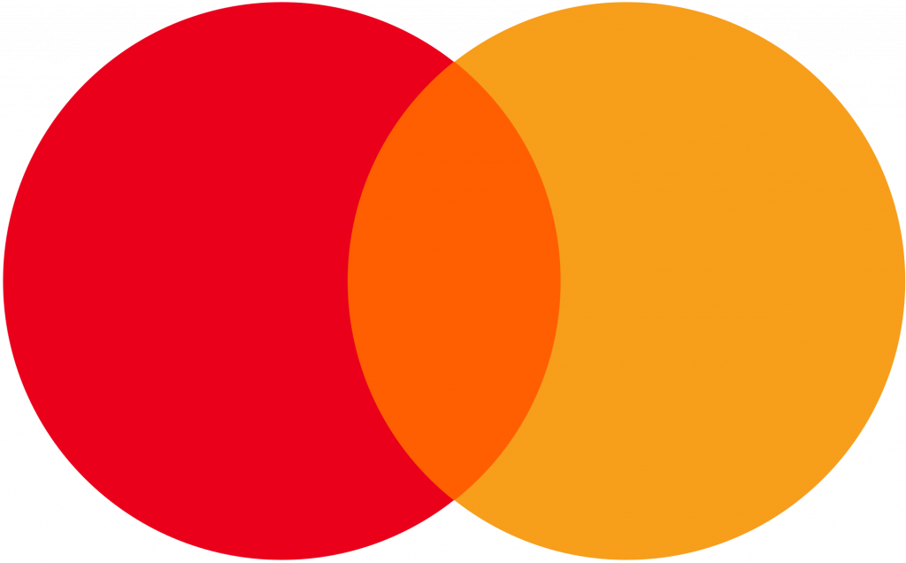 Mastercard logo with 2 cirkles
