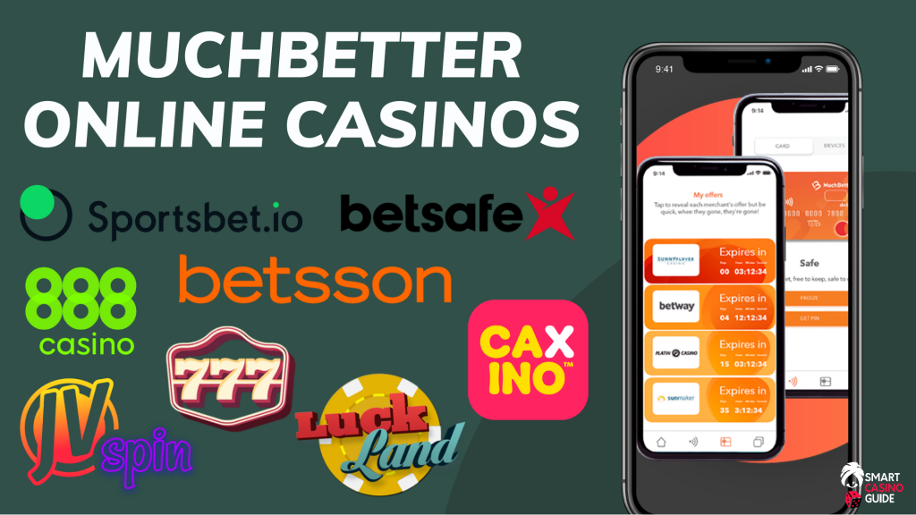 Muchbetter online casinos 2026 with logotypes