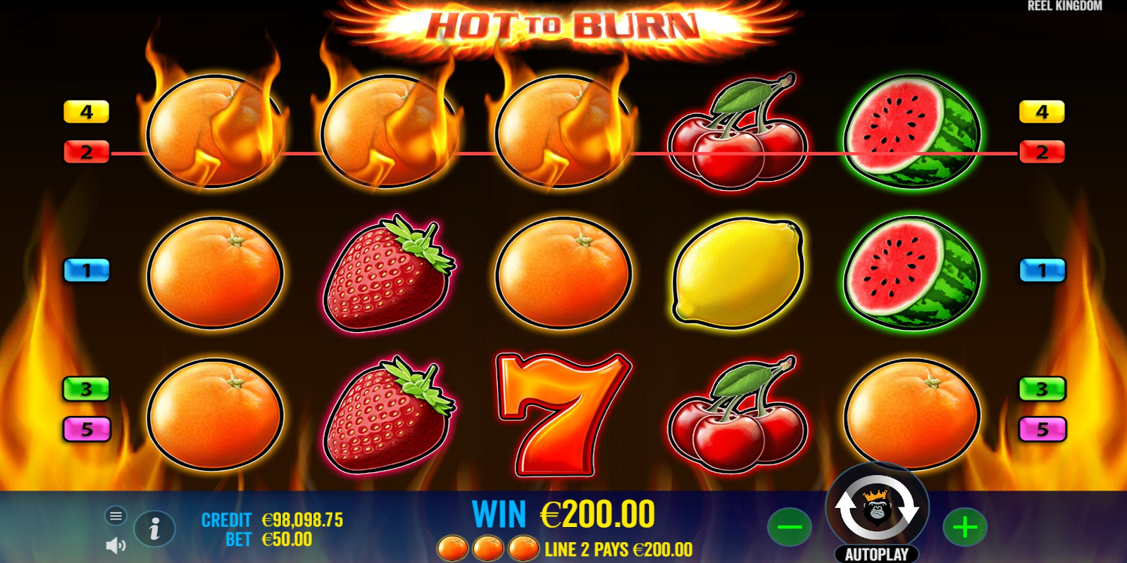 Pragmatic Play casinos Hot to Burn slot
