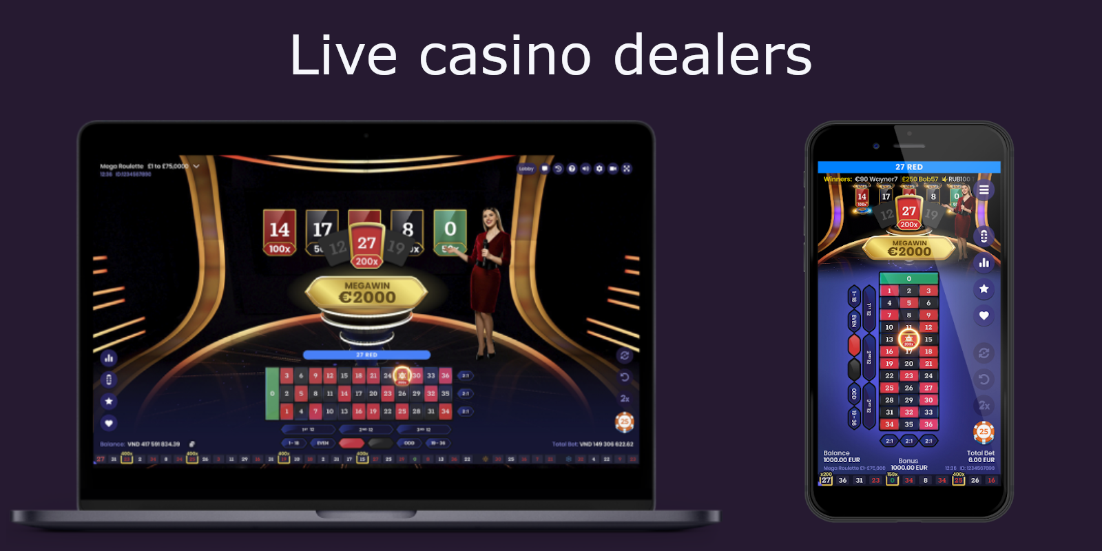 Roulette by Pragmatic Play on the live casino online roulette table