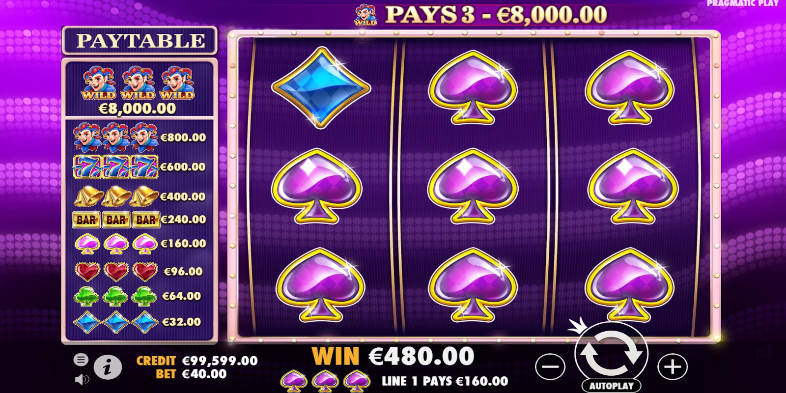 Try free DEMO game slot by Pragmatic Play Triple Joker - 8 symbols win Try free DEMO game slot by Pragmatic Play Triple Joker - 8 symbols win