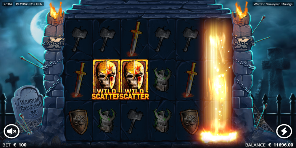 Online game Warrior Graveyard slot machine 3 Wild Scatter give you free spins