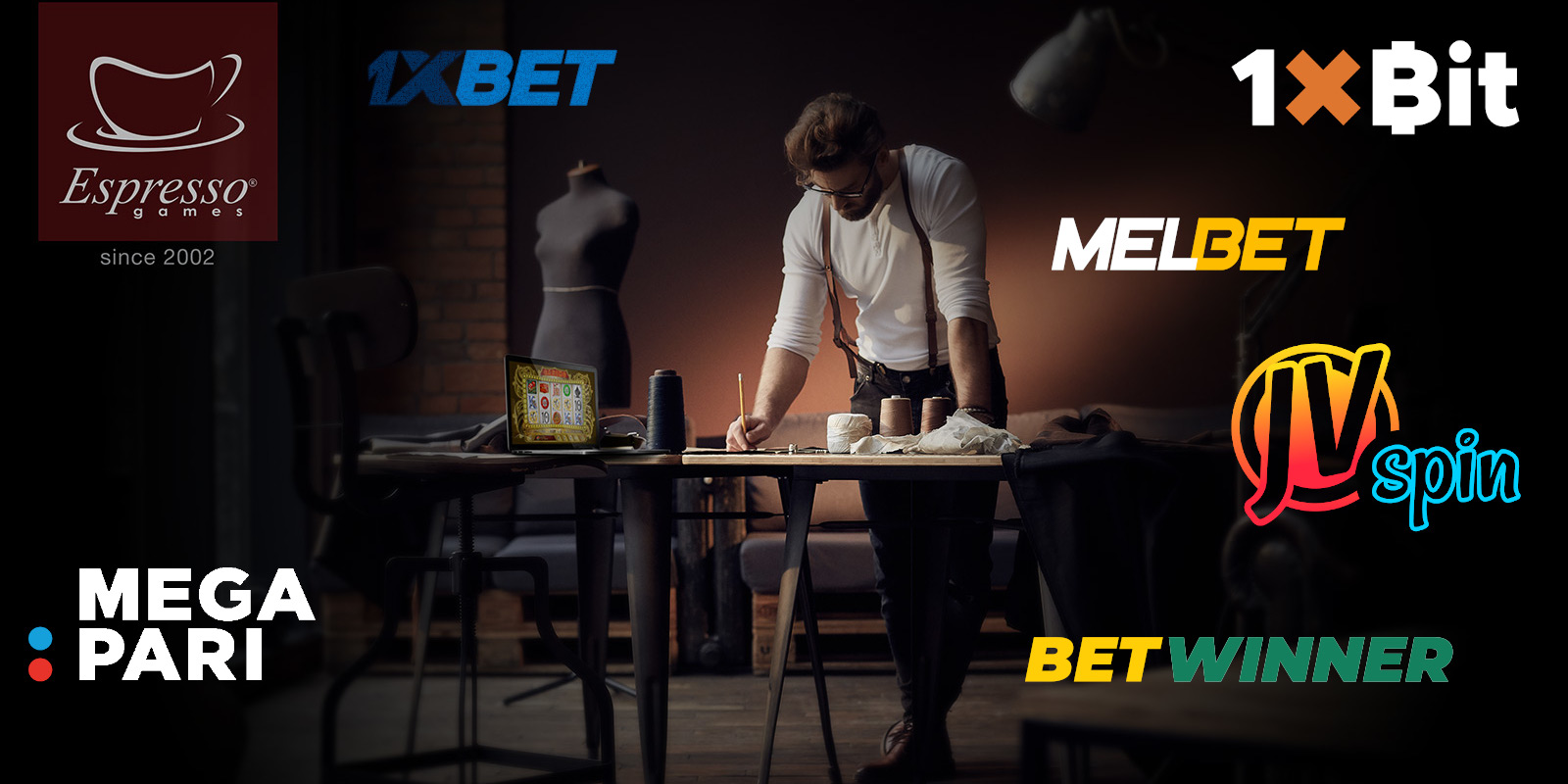Espresso Games slots are available in most of online casinos