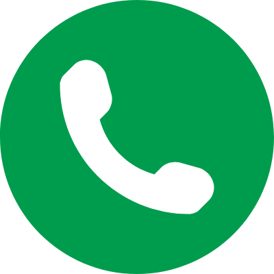 Phone in green circle