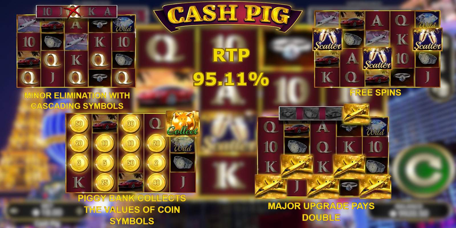 Booming-Games slots - Cash Pig slot game