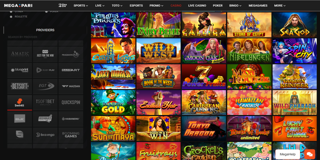 Megapari ist das beste Casino, um Swintt Slot-Spiele online zu spielen Megapari ist das beste Casino, um Swintt Slot-Spiele online zu spielen